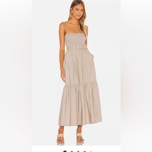 L’Academie Beige Nour Dress